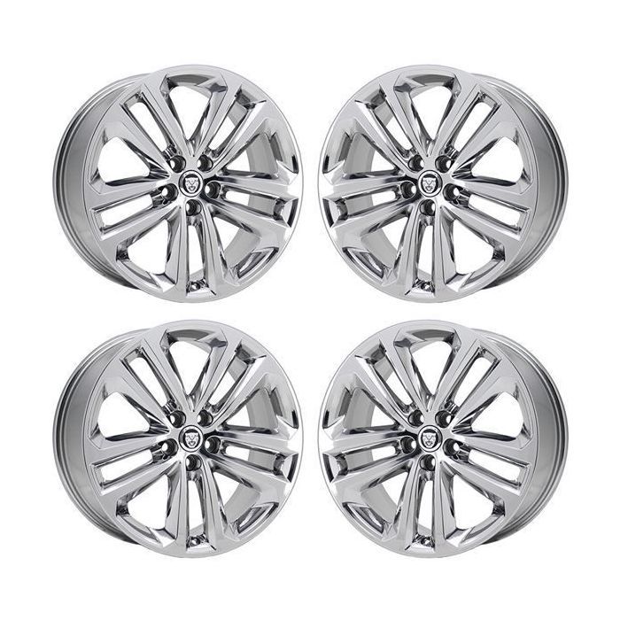 Jaguar F-pace Wheel Rim PVD Bright Chrome 59970 Stock Factory OEM Replacement