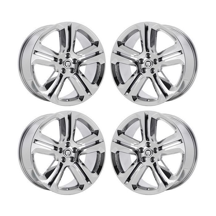 Jaguar F-pace Wheel Rim PVD Bright Chrome 59976 Stock Factory OEM Replacement