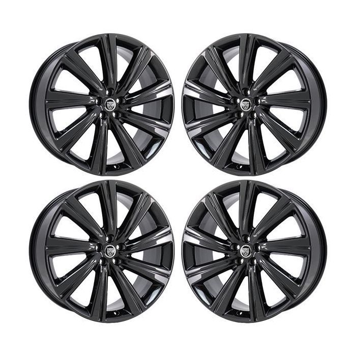 Jaguar F-pace Wheel Rim PVD Black Chrome 59980 Stock Factory OEM Replacement