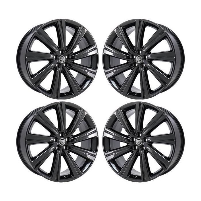 Jaguar F-pace Wheel Rim PVD Black Chrome 59980 Stock Factory OEM Replacement
