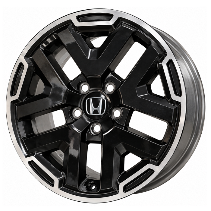 Honda CR-V Wheel Rim Machined Black 60311 Stock Factory OEM Replacement