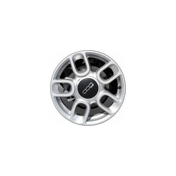 Fiat 500 Wheel Rim Silver 61660 Stock Factory OEM Replacement