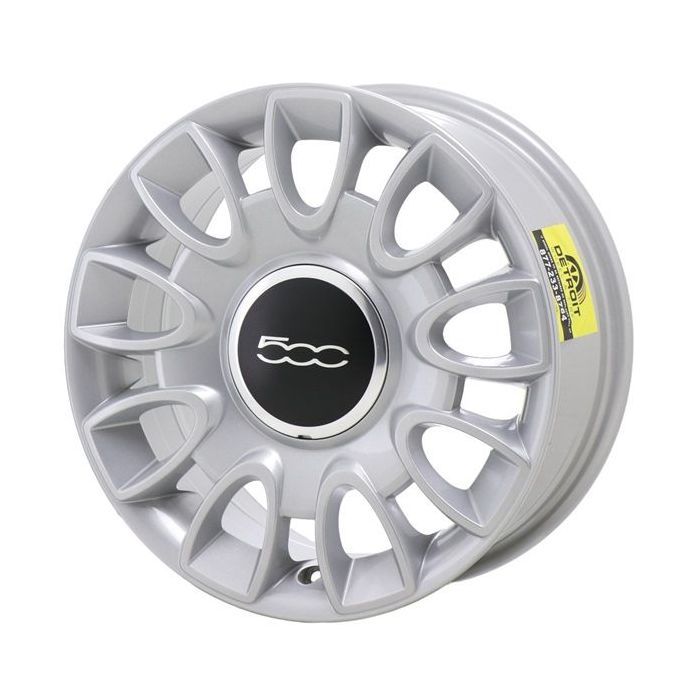 Fiat 500 Wheel Rim Silver 61661 Stock Factory OEM Replacement
