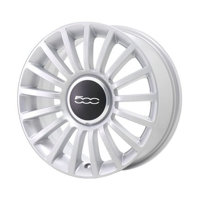 Fiat 500 Wheel Rim Silver 61662 Stock Factory OEM Replacement