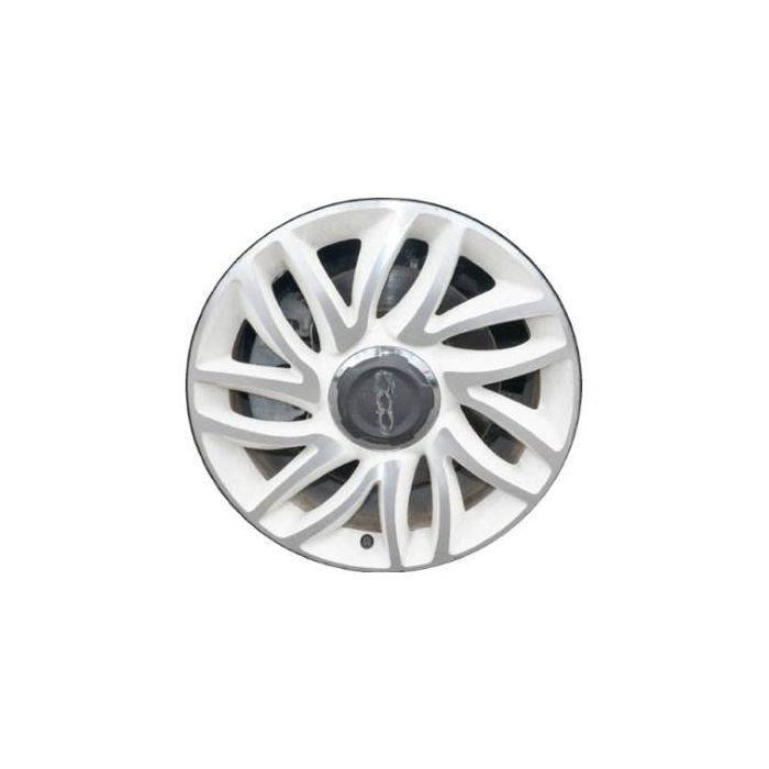 Fiat 500l Wheel Rim Machined White 61670 Stock Factory OEM Replacement