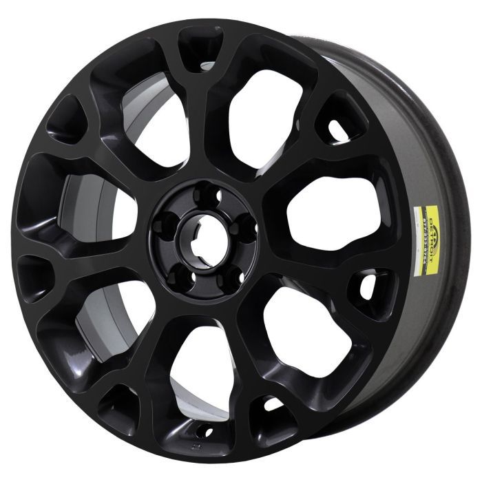 Fiat 500l Wheel Rim Gloss Black 61671 Stock Factory OEM Replacement