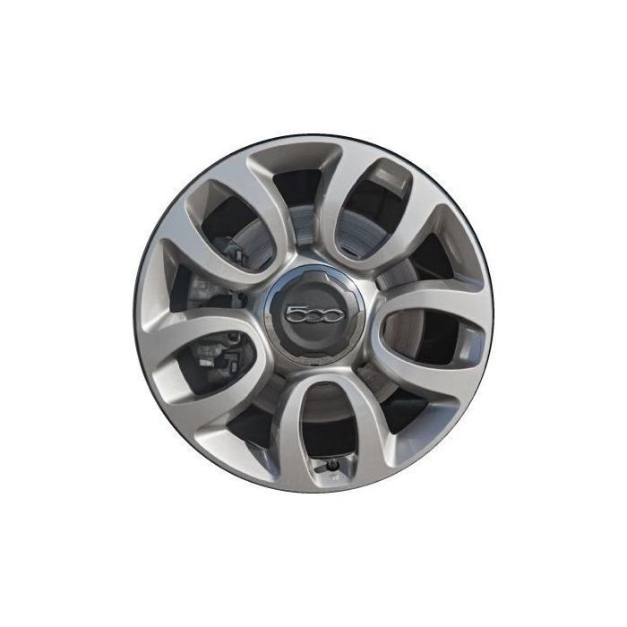 Fiat 500 Wheel Rim Grey 61672 Stock Factory OEM Replacement