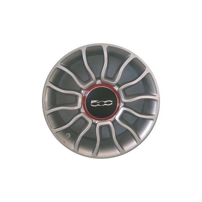 Fiat 500 Wheel Rim Silver 61673 Stock Factory OEM Replacement