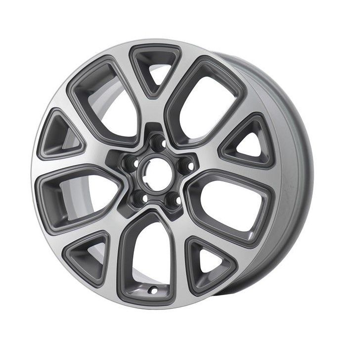 Fiat 500 Wheel Rim Machined Grey 61678 Stock Factory OEM Replacement