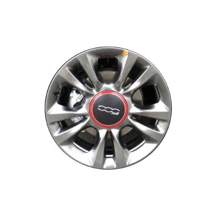 Fiat 500 Wheel Rim Hyper Grey 61687 Stock Factory OEM Replacement