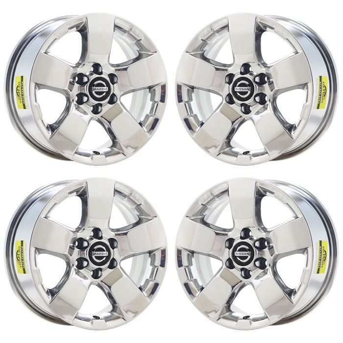 Nissan Frontier Wheel Rim PVD Bright Chrome 62510 Stock Factory OEM Replacement