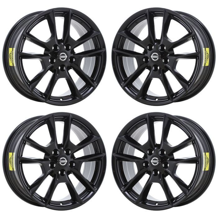 Nissan Maxima Exchange Wheels Set of 4-Exchange Rims Set of 4 Gloss Black 62511