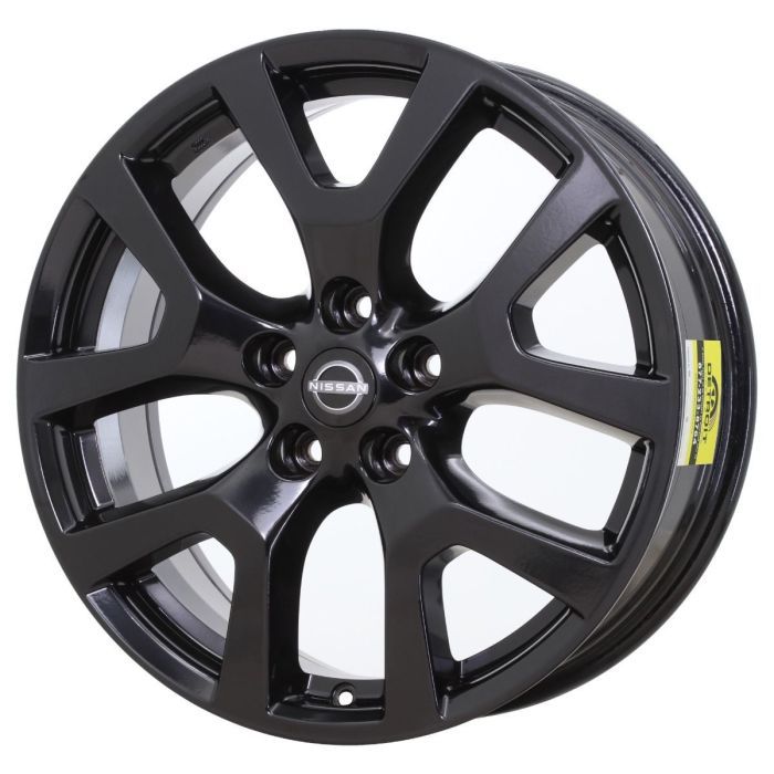 Nissan Rogue Wheel Rim Gloss Black 62561 Stock Factory OEM Replacement