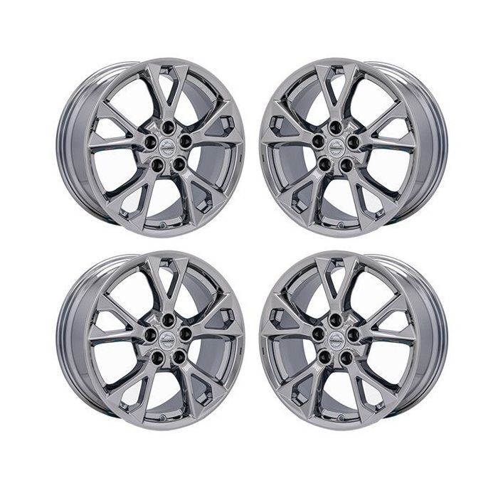 Nissan Maxima Wheel Rim PVD Bright Chrome 62582 Stock Factory OEM Replacement