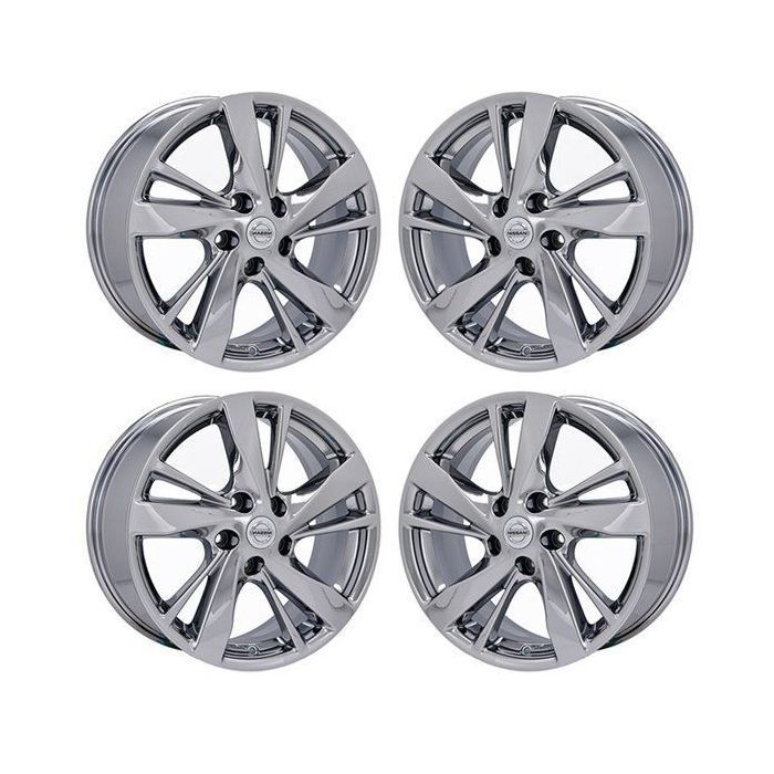 Nissan Altima Wheel Rim PVD Bright Chrome 62593 Stock Factory OEM Replacement