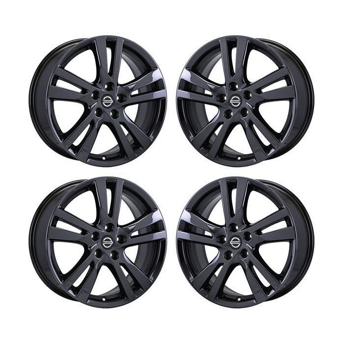 Nissan Altima Wheel Rim PVD Black Chrome 62594 Stock Factory OEM Replacement