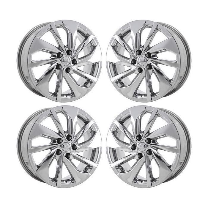 Nissan Rogue Wheel Rim PVD Bright Chrome 62619 Stock Factory OEM Replacement