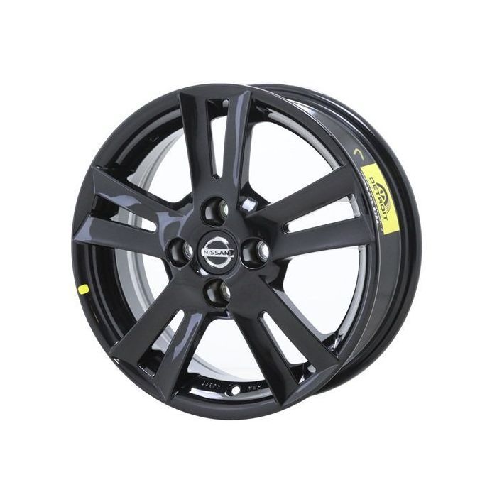 Nissan Versa Wheel Rim Gloss Black 62620 Stock Factory OEM Replacement