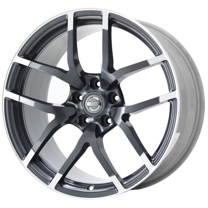 Nissan 370z Wheel Rim Machined Lip Grey 62627 (F) Stock Factory OEM Replacement