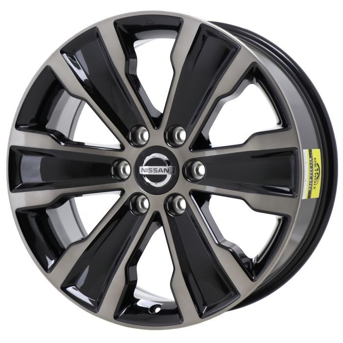 Nissan Armada Wheel Rim Machined Black (Tinted) 62705 Stock Factory OEM Replacement