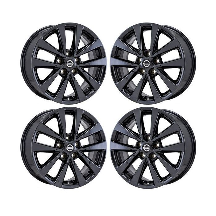 Nissan Altima Wheel Rim PVD Black Chrome 62719 Stock Factory OEM Replacement