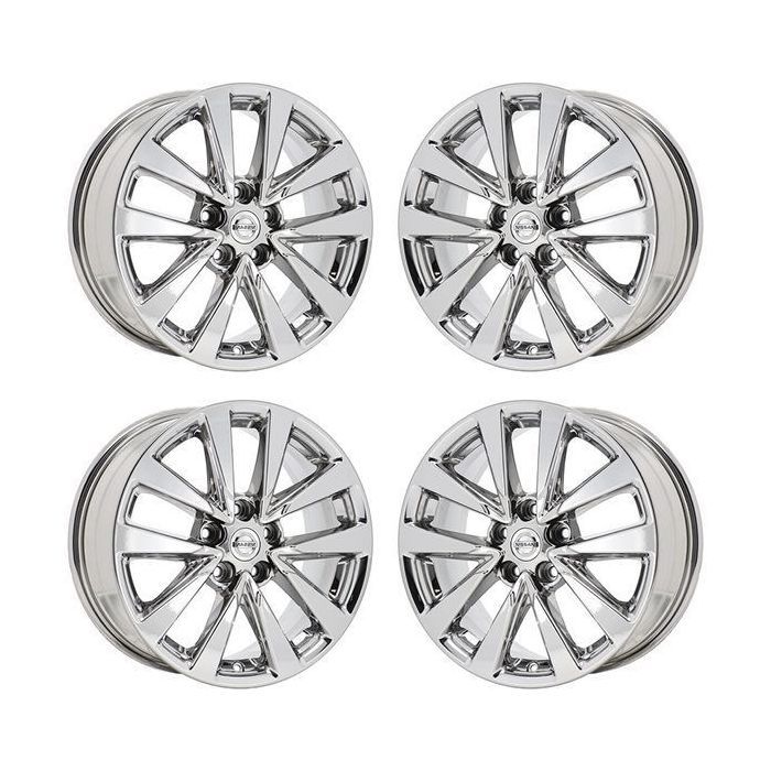 Nissan Altima Wheel Rim PVD Bright Chrome 62719 Stock Factory OEM Replacement