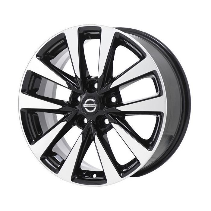 Nissan Altima Wheel Rim Machined Black 62719 Stock Factory OEM Replacement