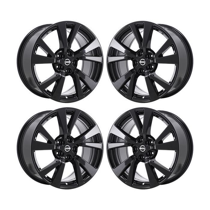 Nissan Maxima Exchange Wheels Set of 4-Exchange Rims Set of 4 Gloss Black 62721