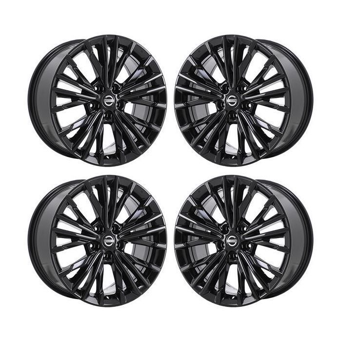Nissan Maxima Exchange Wheels Set of 4-Exchange Rims Set of 4 Gloss Black 62722