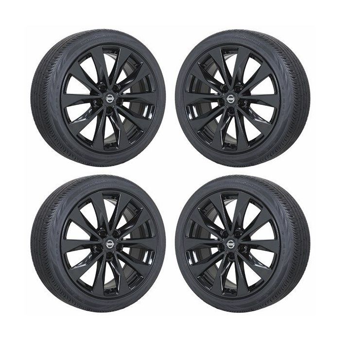 Nissan Maxima Wheel and Tire Sets-Wheel and Tire Packages-Wheel & Tire Sets-Wheel & Tire Packages-Wheel and Rim Sets-Wheel and Rim Packages-Wheel & Rim Sets -Wheel & Rim Packages Gloss Black 62723