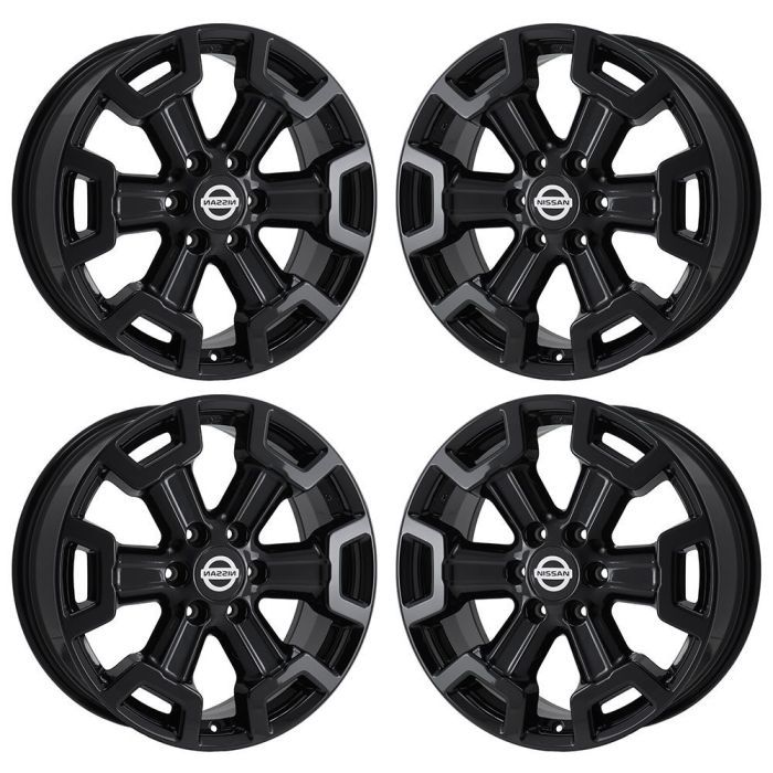 Nissan Titan Exchange Wheels Set of 4-Exchange Rims Set of 4 Gloss Black 62727