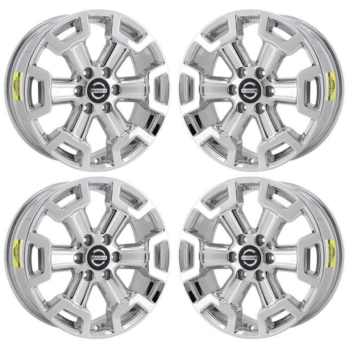 Nissan Titan Wheel Rim PVD Bright Chrome 62727 Stock Factory OEM Replacement