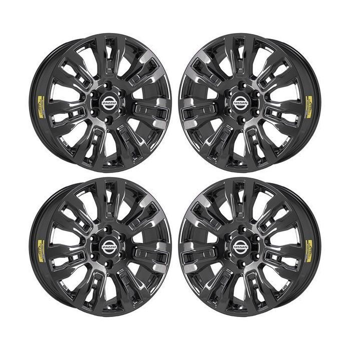 Nissan Titan Wheel Rim PVD Black Chrome 62728 Stock Factory OEM Replacement