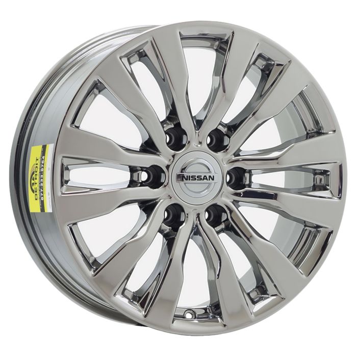 Nissan Armada Wheel Rim PVD Bright Chrome 62737 Stock Factory OEM Replacement
