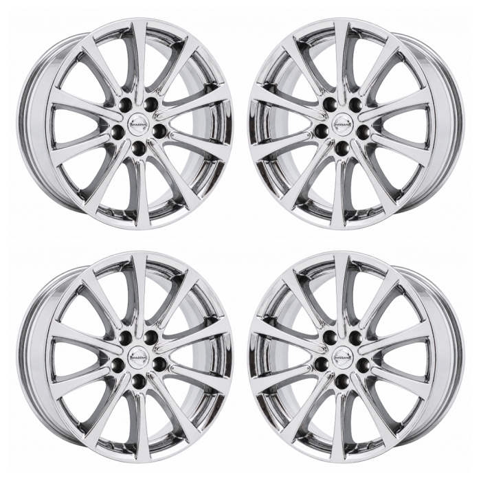 Nissan Murano Wheel Rim PVD Bright Chrome 62745 Stock Factory OEM Replacement