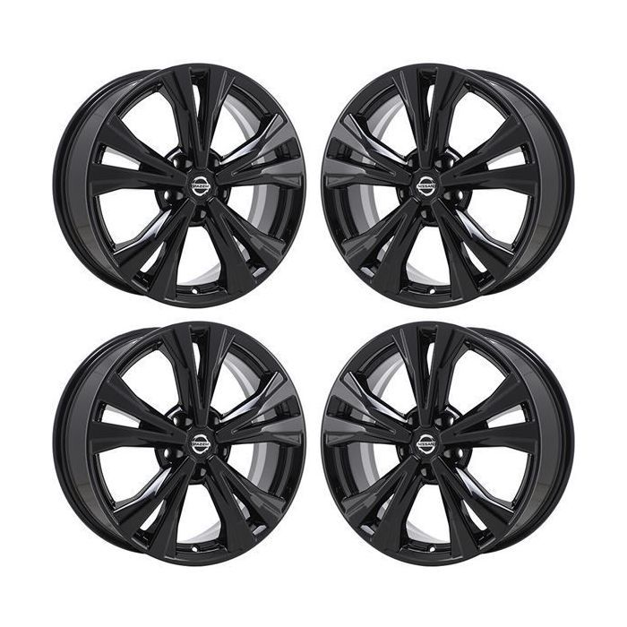 Nissan Rogue Exchange Wheels Set of 4-Exchange Rims Set of 4 Gloss Black 62747
