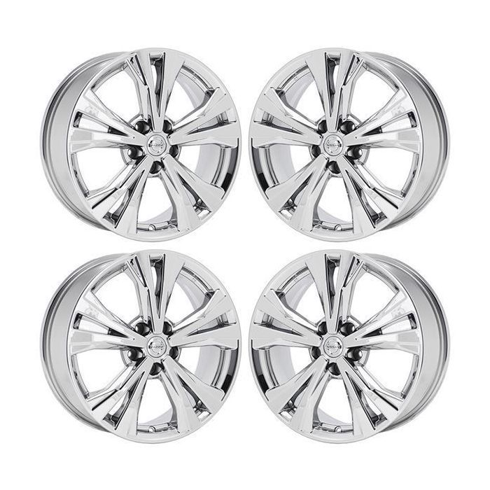 Nissan Rogue Wheel Rim PVD Bright Chrome 62747 Stock Factory OEM Replacement