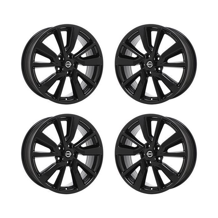 Nissan Rogue Exchange Wheels Set of 4-Exchange Rims Set of 4 Gloss Black 62748