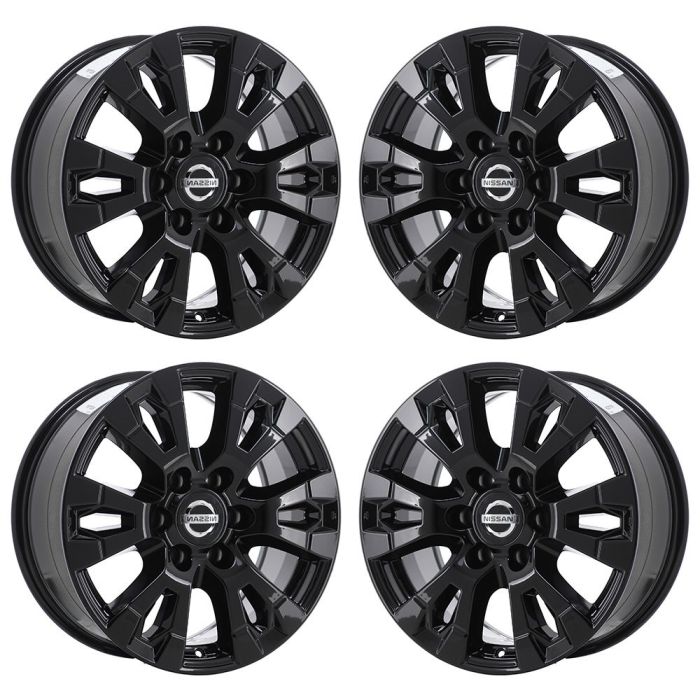 Nissan Titan Exchange Wheels Set of 4-Exchange Rims Set of 4 Gloss Black 62751