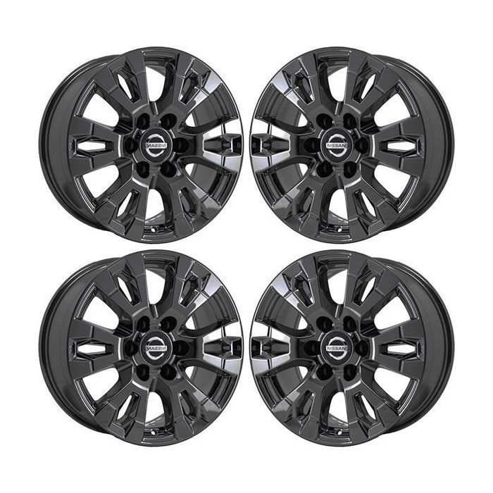 Nissan Titan Wheel Rim PVD Black Chrome 62751 Stock Factory OEM Replacement