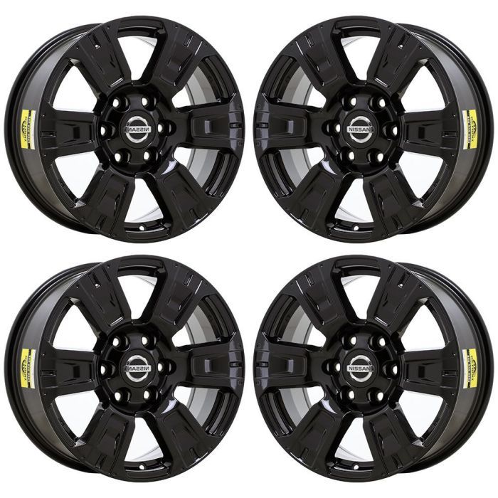 Nissan Titan Exchange Wheels Set of 4-Exchange Rims Set of 4 Gloss Black 62752