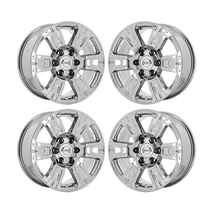 Nissan Titan Wheel Rim PVD Bright Chrome 62752 Stock Factory OEM Replacement