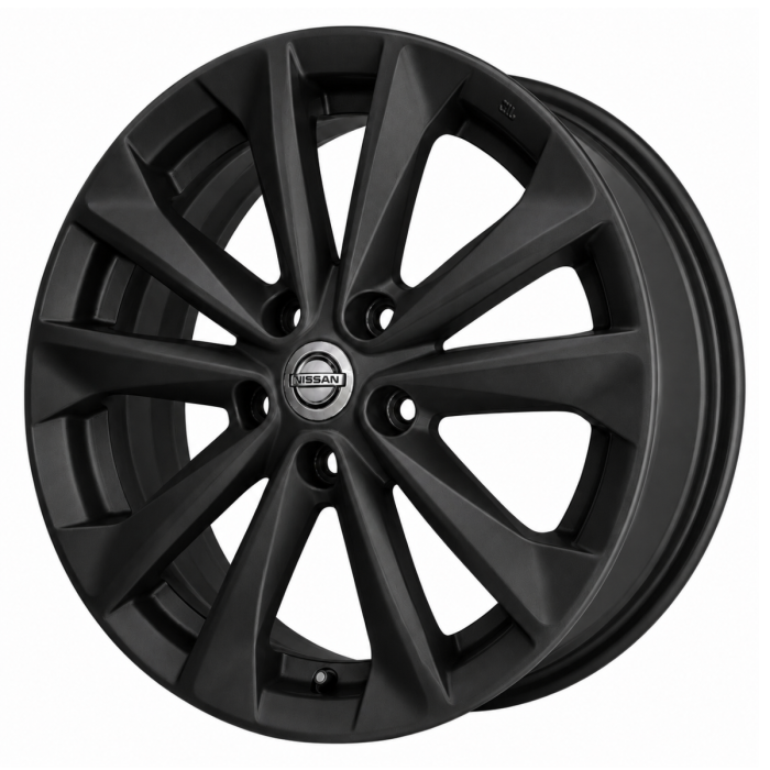 Nissan Rogue Wheel Rim Satin Black 62765 Stock Factory OEM Replacement