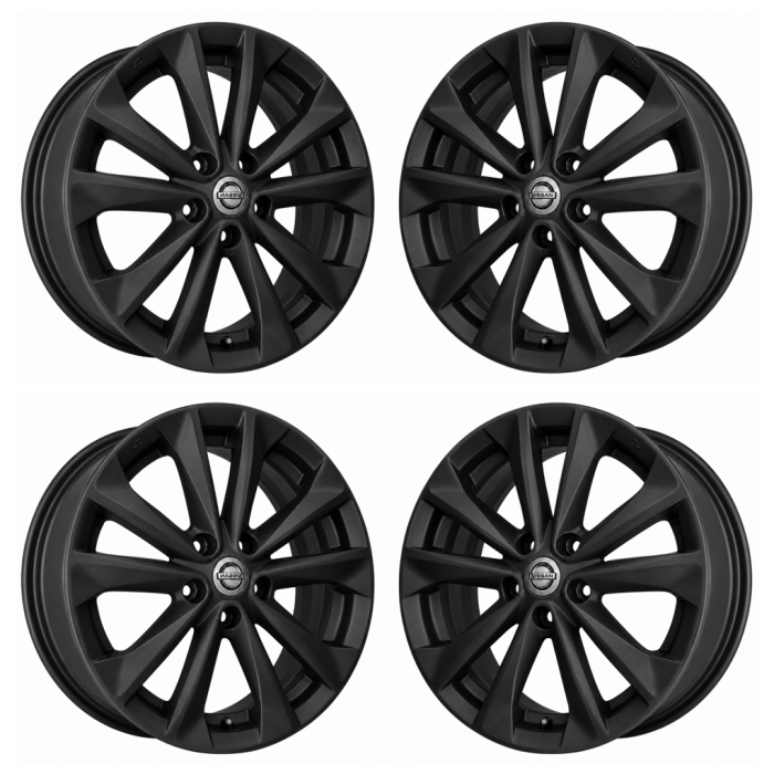 Nissan Rogue Outright Wheels Set of 4-Outright Rims Set of 4 Satin Black 62765