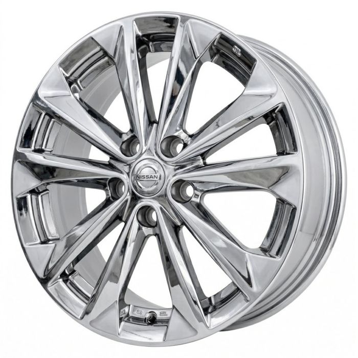 Nissan Rogue Wheel Rim PVD Bright Chrome 62765 Stock Factory OEM Replacement