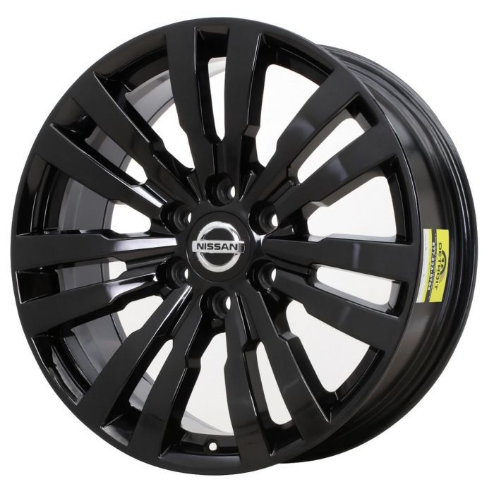 Nissan Armada Wheel Rim Gloss Black 62773 Stock Factory OEM Replacement