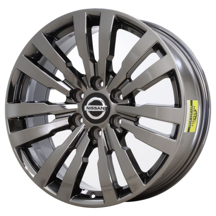 Nissan Armada Wheel Rim PVD Black Chrome 62773 Stock Factory OEM Replacement