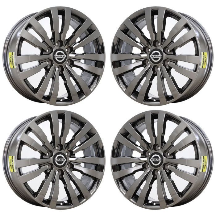 Nissan Armada Wheel Rim PVD Black Chrome 62773 Stock Factory OEM Replacement