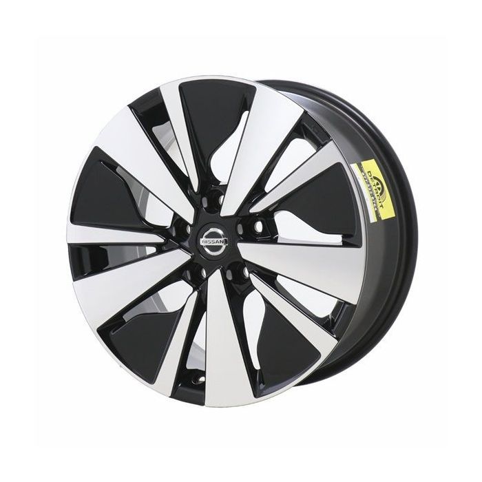 Nissan Altima Wheel Rim Machined Black 62784 Stock Factory OEM Replacement