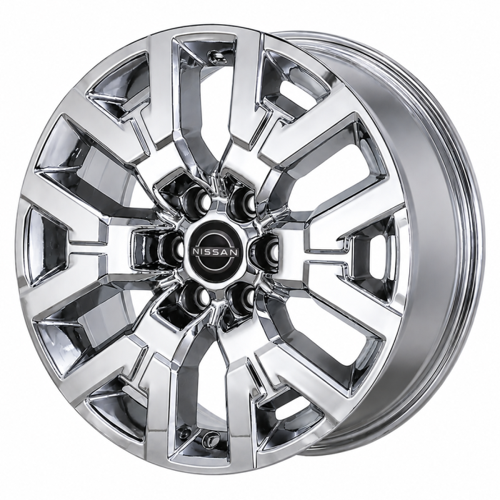 Nissan Frontier Wheel Rim PVD Bright Chrome 62832 Stock Factory OEM Replacement